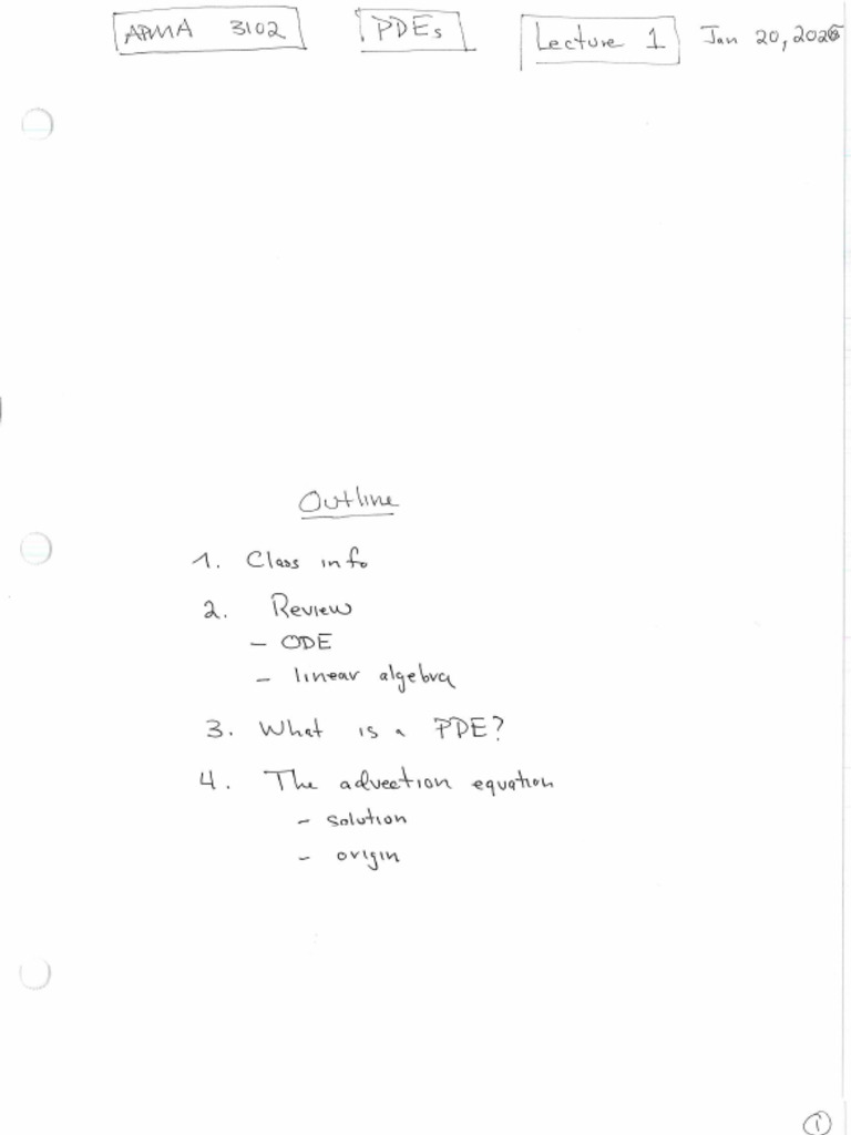 Lecture 01 | PDF