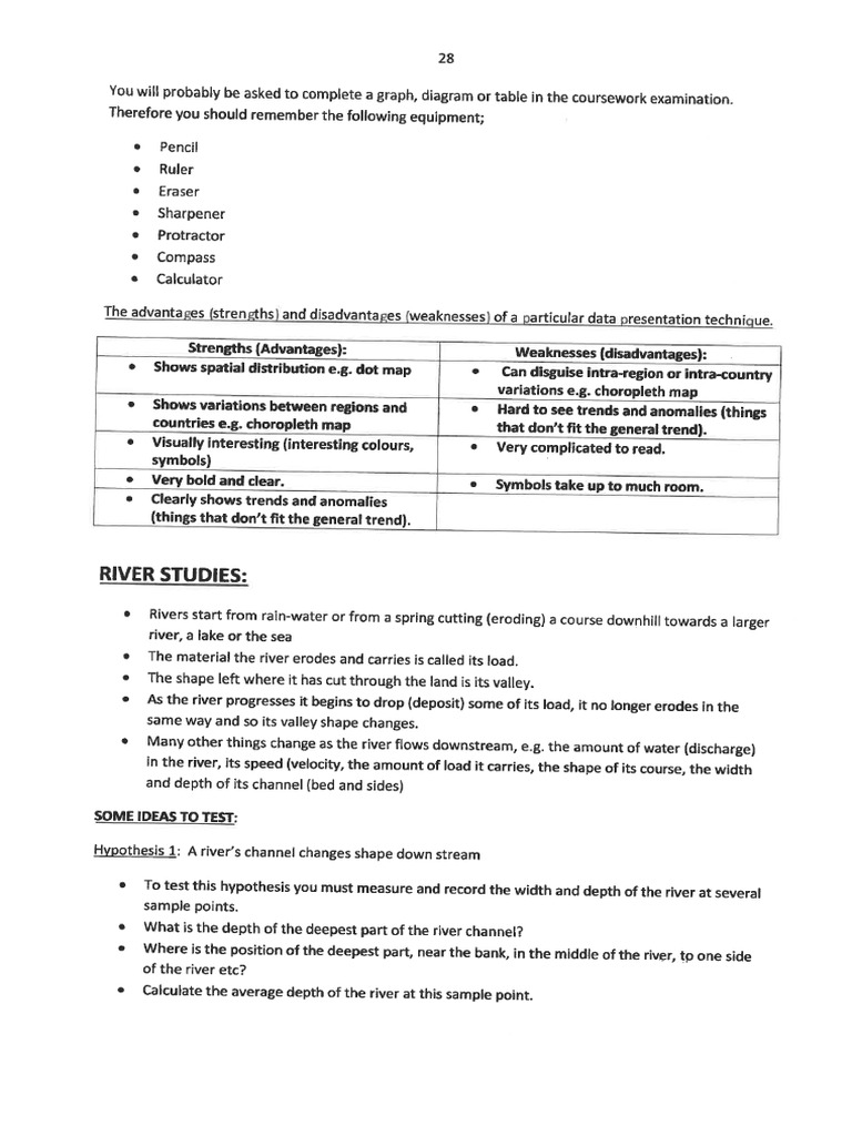 Field Work, Rivers | PDF