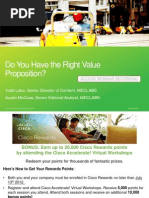 Download Accelerate Webinar - Do You Have the Right Value Proposition  by Cisco Partner Marketing Accelerate SN98471031 doc pdf
