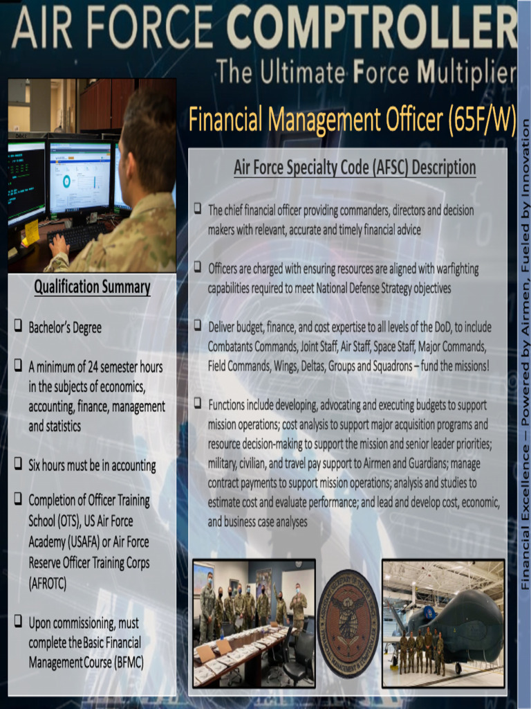 Air Force Financial Management Officer Guide | PDF
