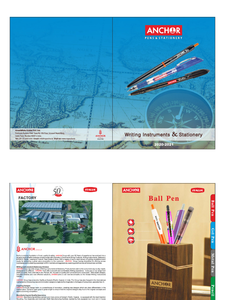 Anchor Catalogue | PDF
