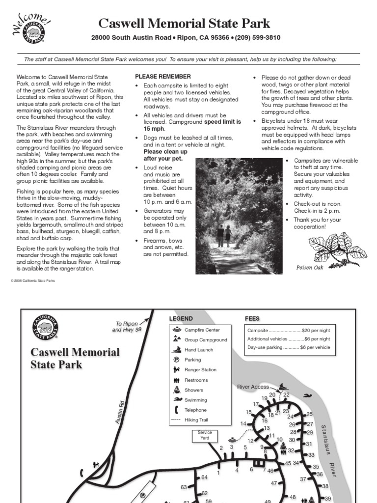 Caswell Campground Map | PDF | Cooking, Food & Wine | Home & Garden