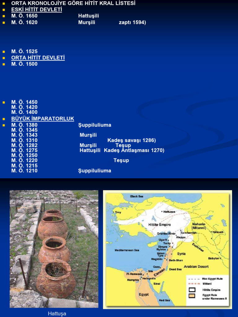 Ders 4 Hititler | PDF