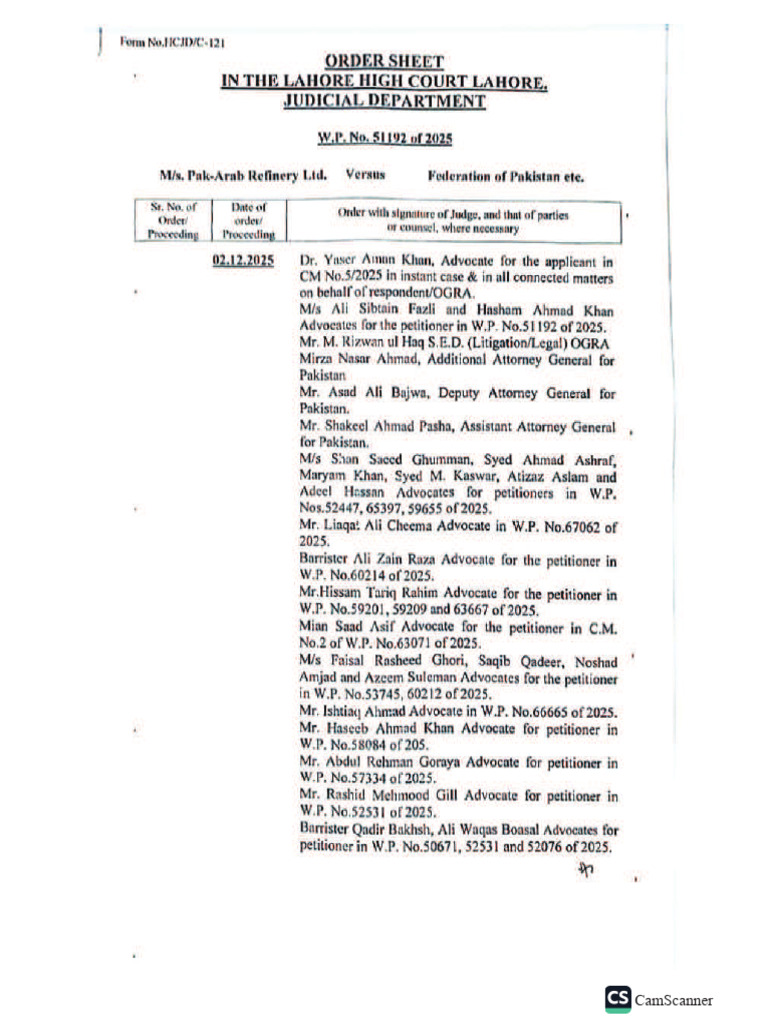 RLNG Revised Notification | PDF