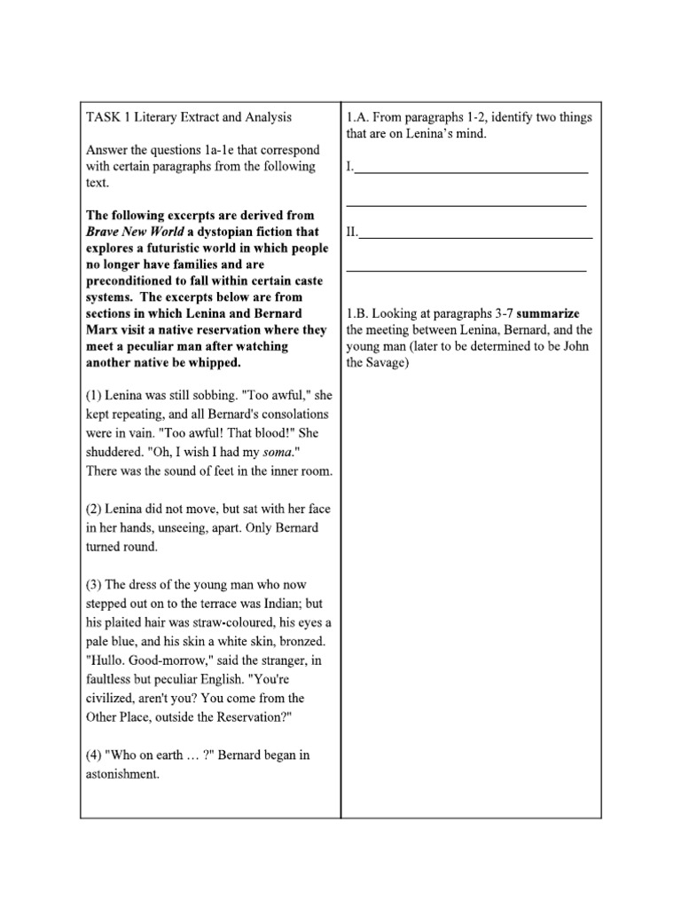 E Assessment Task 1 | PDF