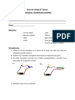 Guía de Trabajo CONDUCTORES Y AISLANTES