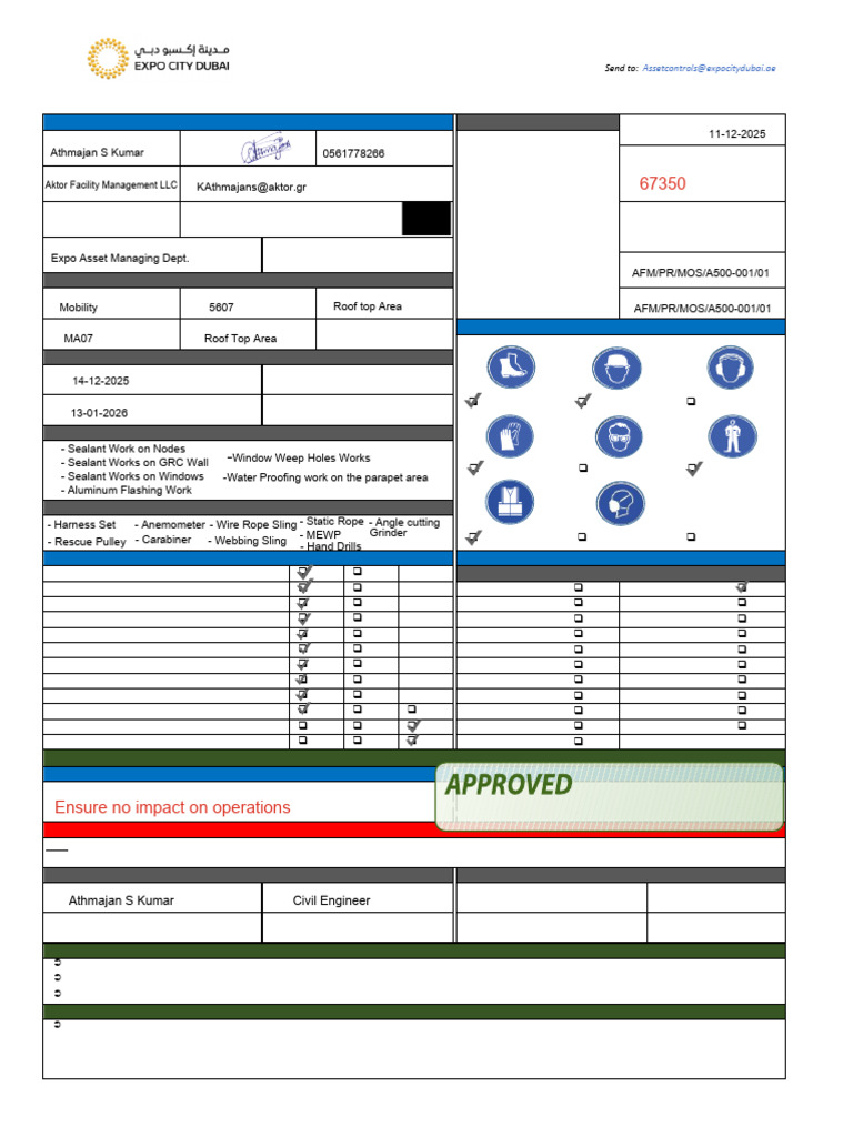 Construction Permit Request Form | PDF