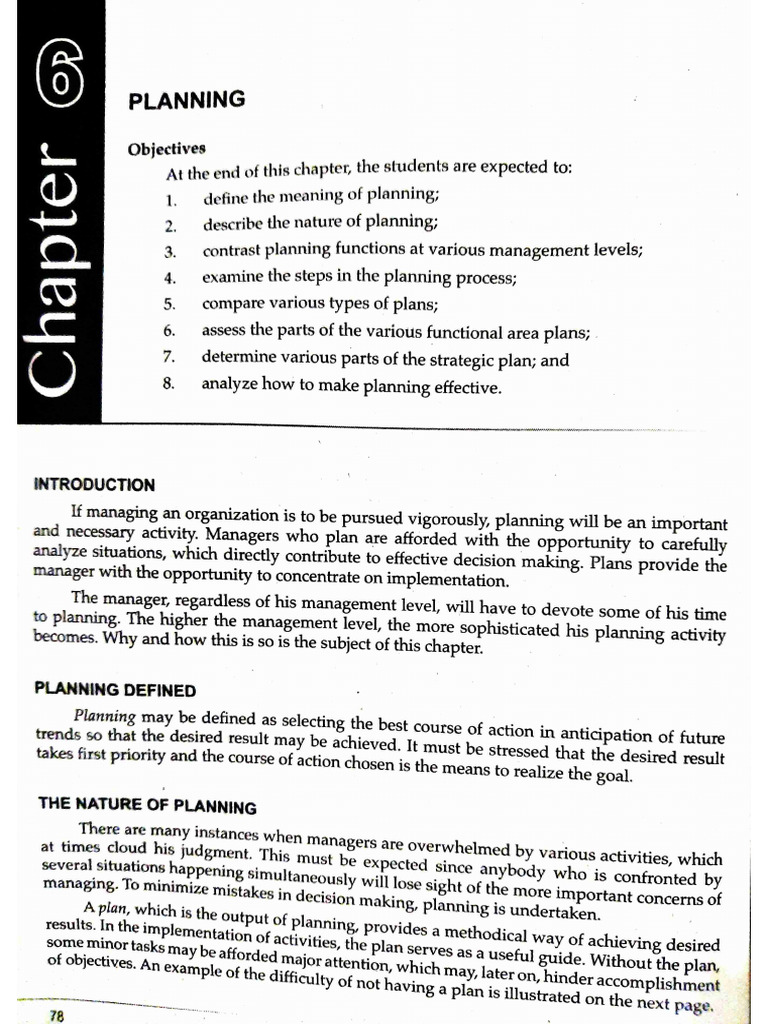 6 Planning | PDF