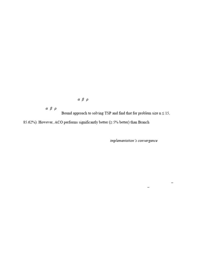 Ant Colony Optimization | PDF | Algorithms | Theoretical Computer Science