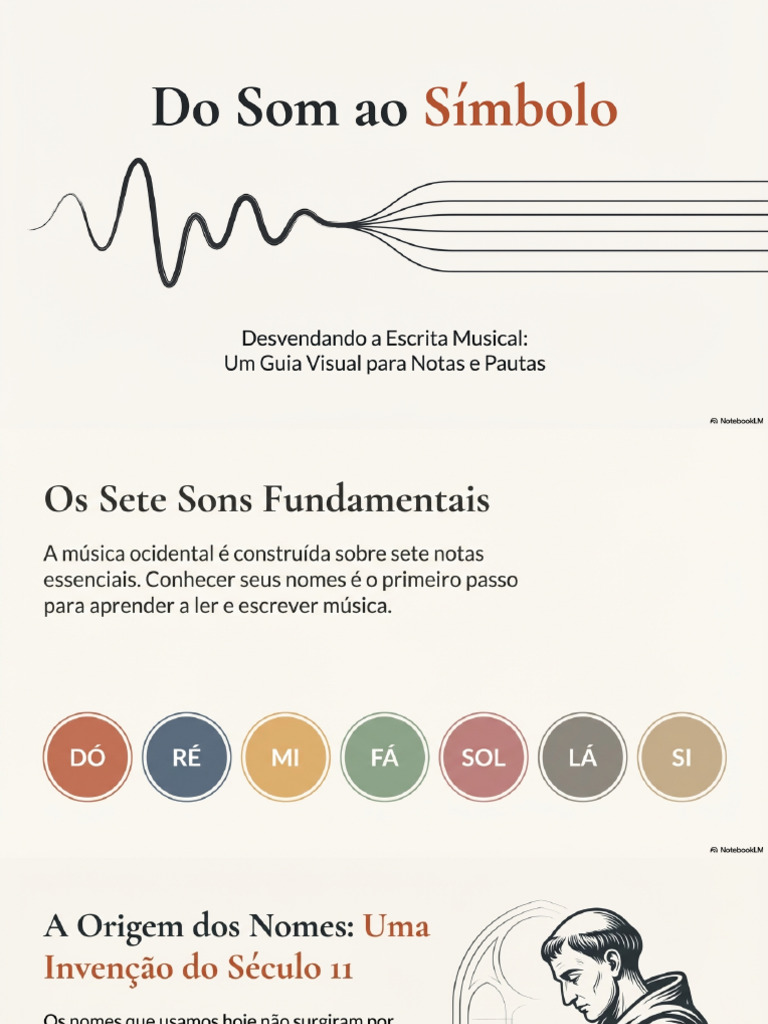 Notas e Pentagrama | PDF