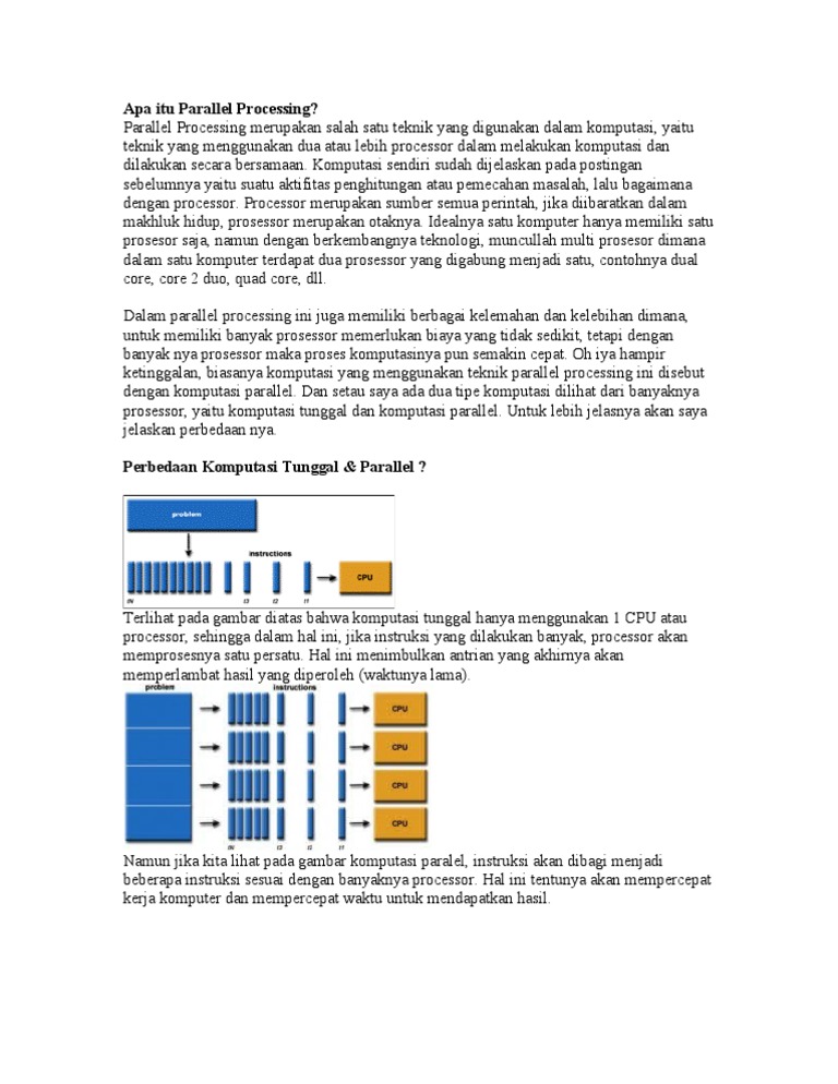 Apa Itu Parallel Processing PDF
