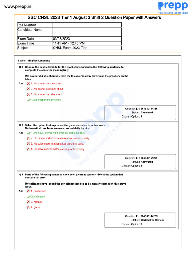 HCL Techbee Mock Papaer For It Candidate 2 | PDF