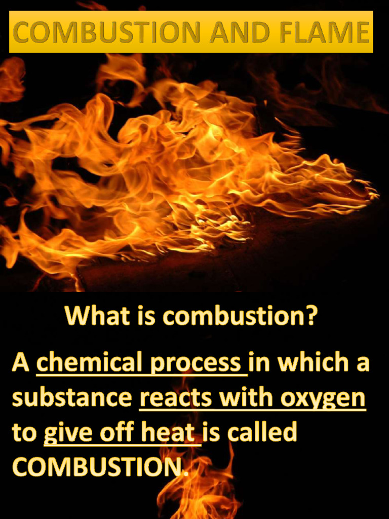 Combustionandflame Part1 | PDF