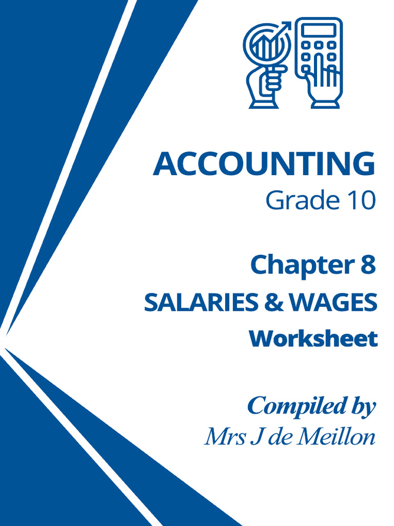 Grade 10 Accounting: Salaries & Wages Worksheet | PDF | Salary | Pension