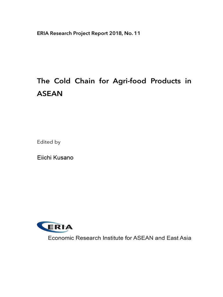 Cold Chain for Agri-food in ASEAN | PDF | Warehouse | Refrigeration