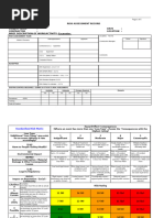 Football Risk Assessment Template | PDF | First Aid | Risk Assessment