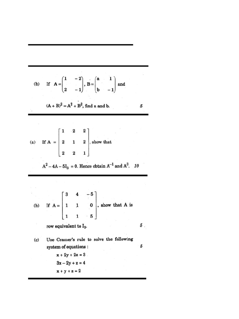Maths b1 and b2 | PDF