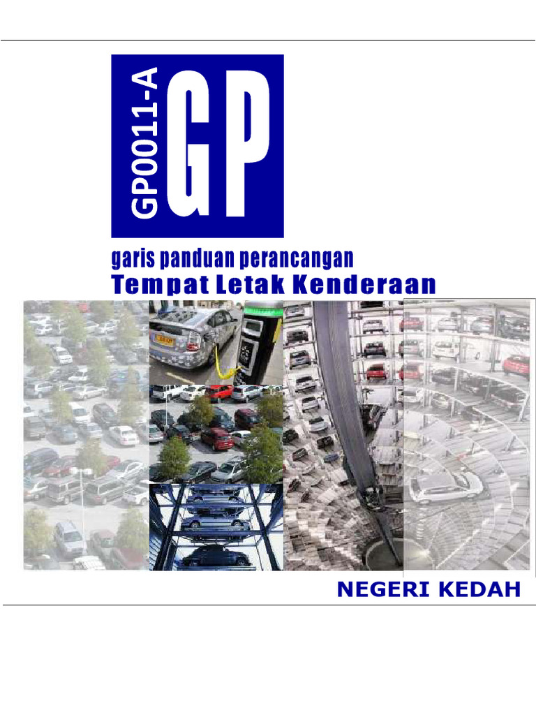 GPP Tempat Letak Kenderaan Negeri Kedah - Pindaan 2023 | PDF