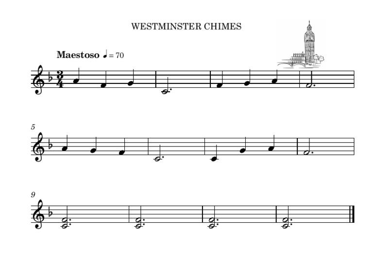 Westminster Chimes | PDF