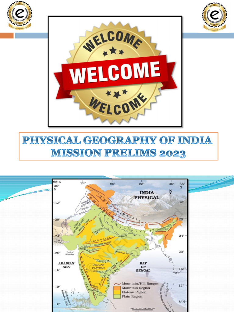 02 Indian Physiography | PDF | Himalayas | Earth Sciences