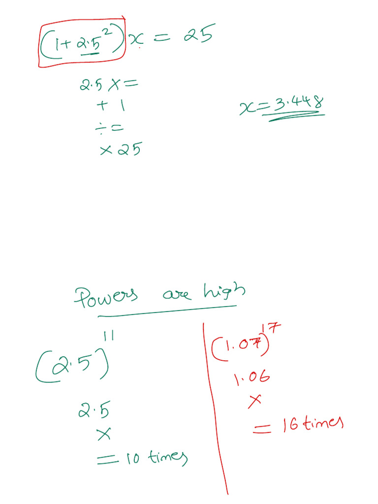 Financial Calculations and Formulas | PDF