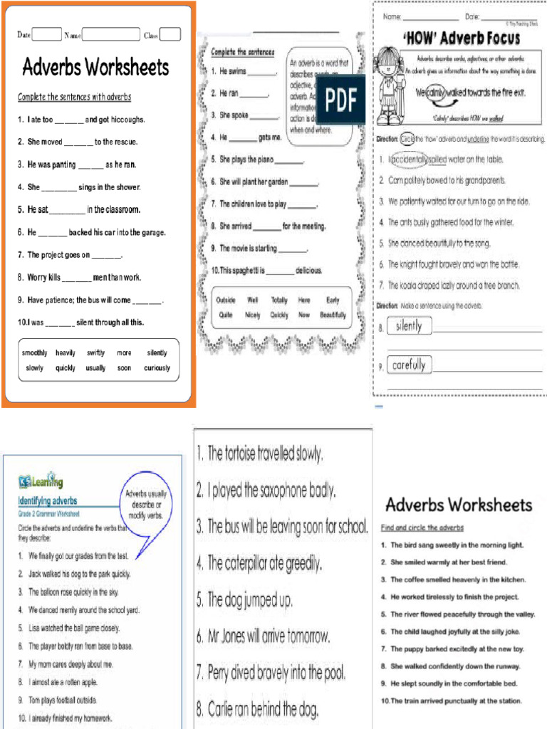 Adverb | PDF