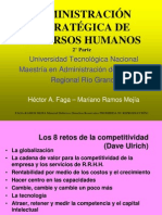 Administracion Estrategica de Recursos Humanos