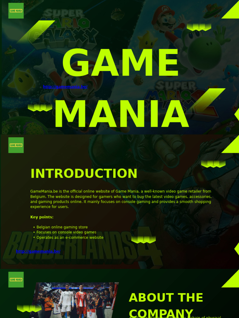 Game Mania | PS4, PS5, Xbox, Switch-games en meer | PDF | Online ...