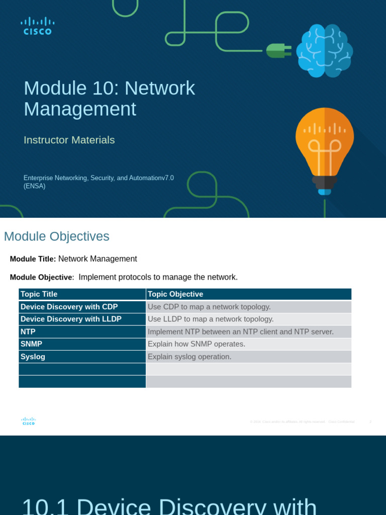 Network Management Protocols Overview | PDF | Computer Network ...