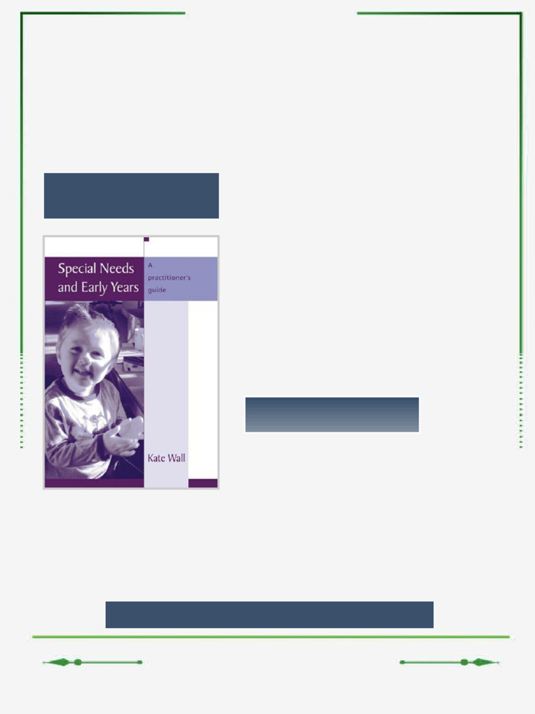 Special Needs and Early Years Kate Wall ebook downloadable instantly ...
