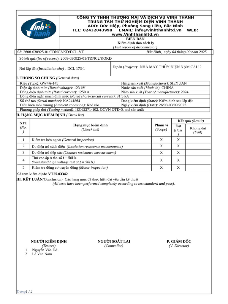 1. DCL 173-1 | PDF