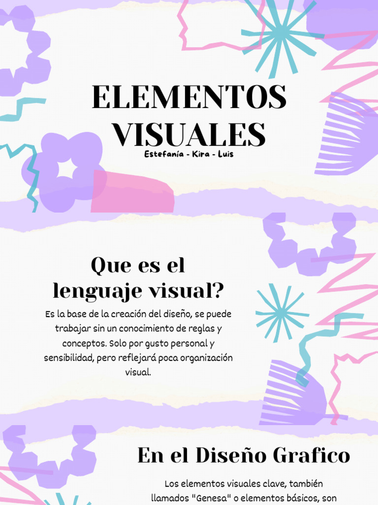 Elementos Visuales en Diseño Gráfico | PDF | Composición (artes ...