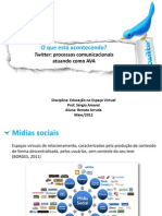 Twitter: Processos Comunicacionais Atuando Como Ambientes Virtuais de Aprendizagem - AVA