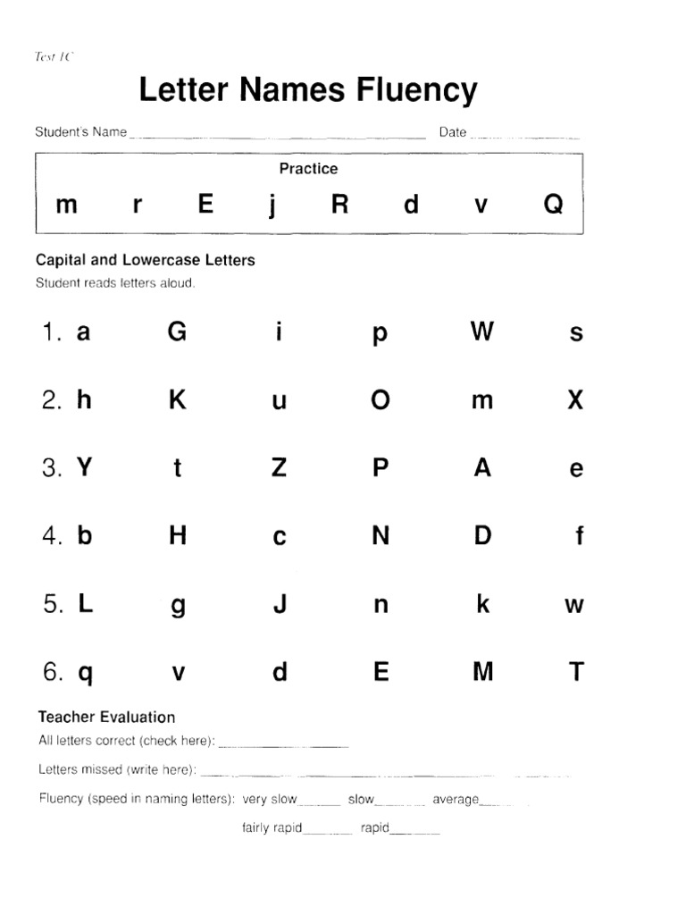 Phonics Assessment Tests | PDF