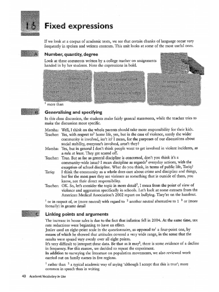 Ex Fixed Expressions | PDF