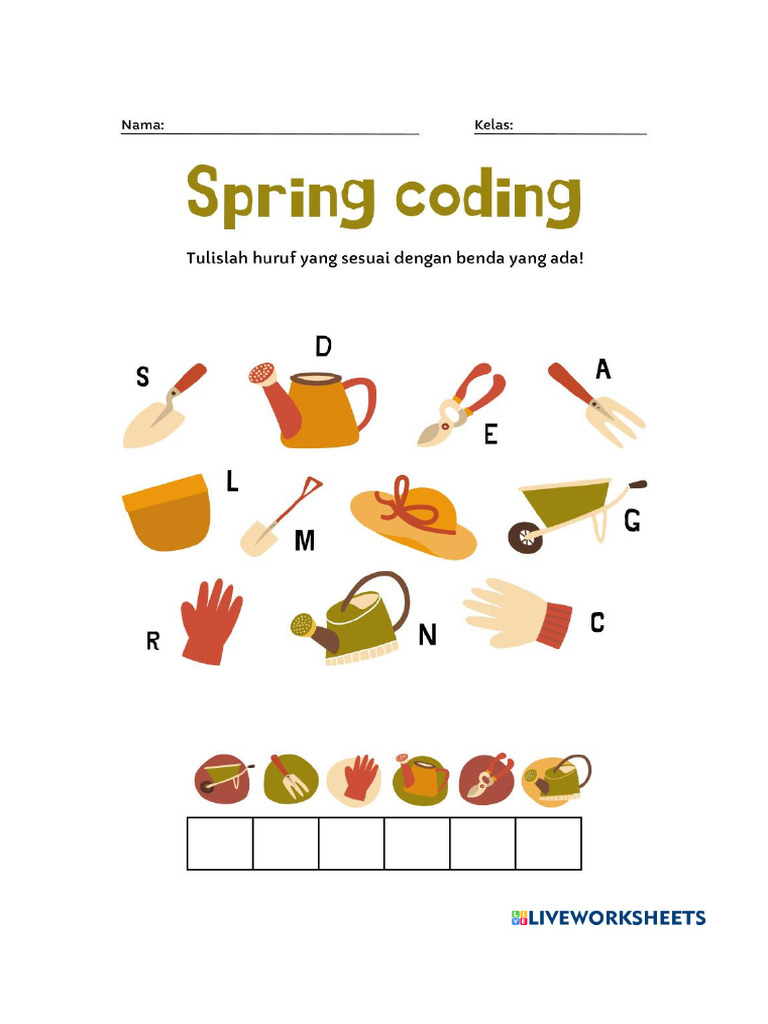 Worksheet Coding | PDF