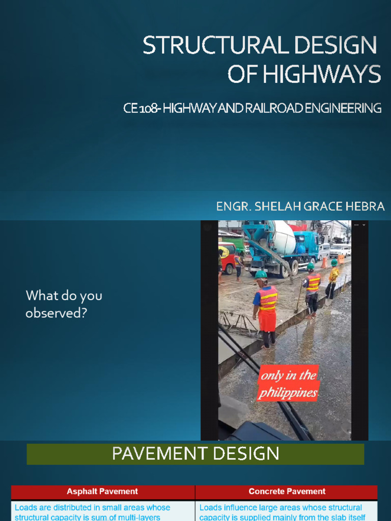 Rigid Pavement Design for Highways | PDF | Road Surface | Concrete