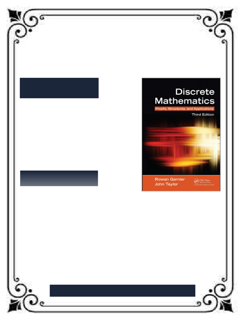 Discrete Mathematics 1st Edition Rowan Garnier full ebook release | PDF ...