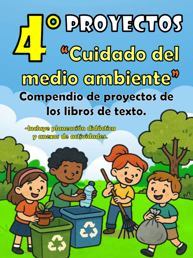 4° Proyectos CUIDADO DEL MEDIO AMBIENTE - Profe Diaz | PDF ...
