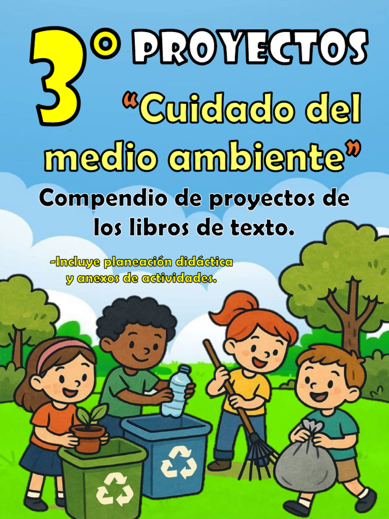 3° Proyectos CUIDADO DEL MEDIO AMBIENTE - Profe Diaz | PDF | Agua ...