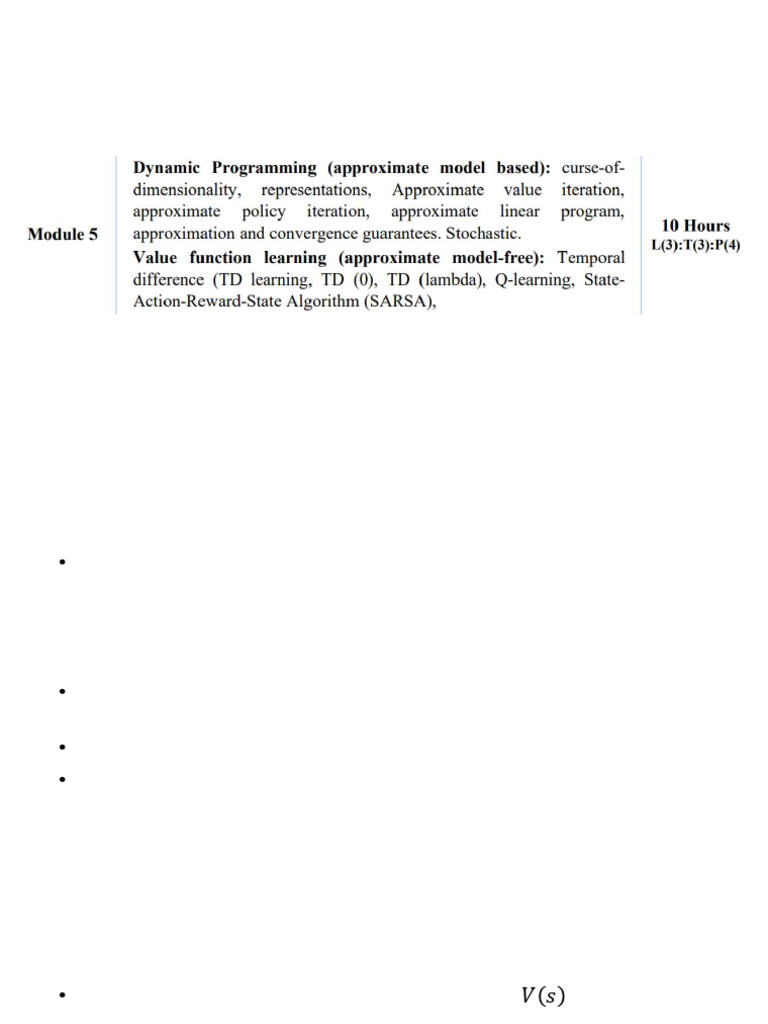 Approximate Model-Based Dynamic Programming | PDF | Linear Programming ...