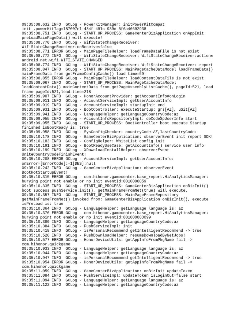 GameCenter Startup Log Analysis | PDF | World Wide Web Consortium ...