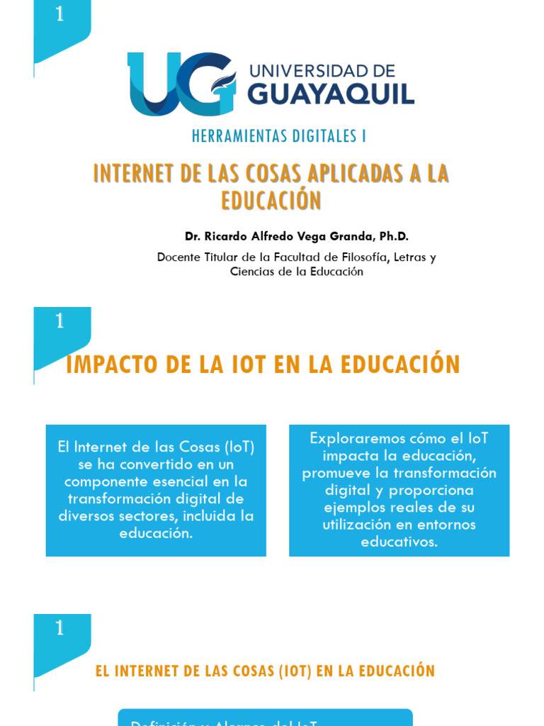Impacto del IoT en la Educación | PDF | Internet de las Cosas ...
