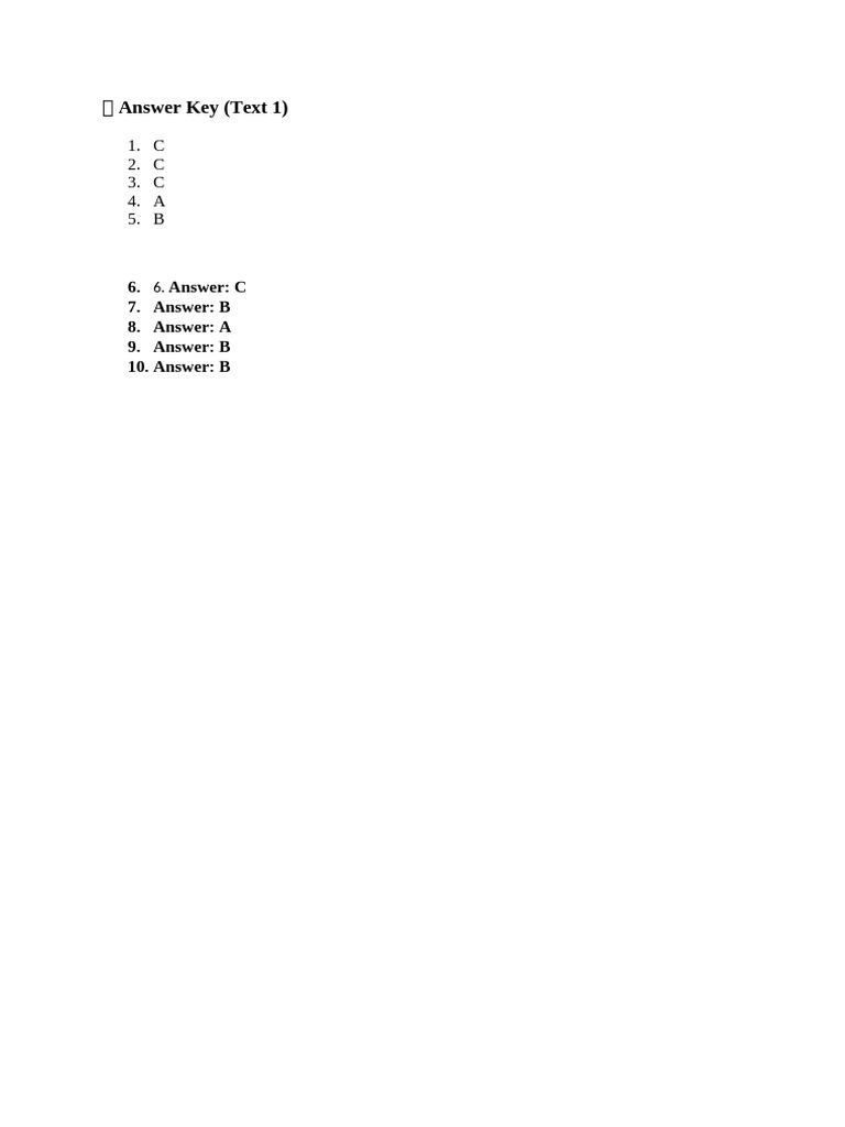 Answer Ke1 | PDF