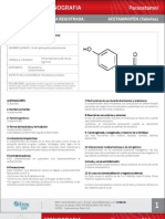 Acetaminofen Paracetamol