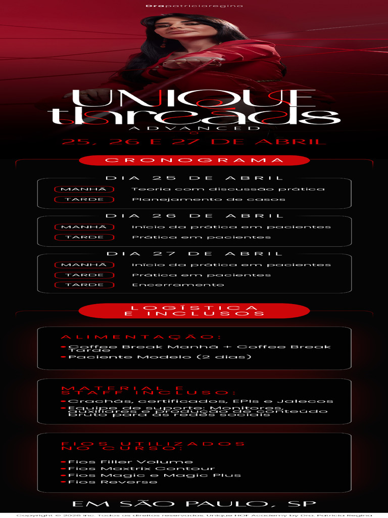 Unique Threads Advanced (Primeira Edição) - Cronograma | PDF