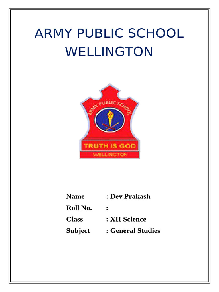 Dev Prakash's AISSCE Project Certificate | PDF