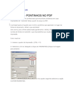AUTOCAD – PONTINHOS NO PDF