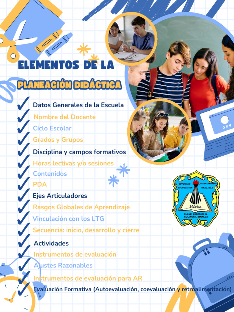 Elementos Clave de la Planeación Didáctica | PDF
