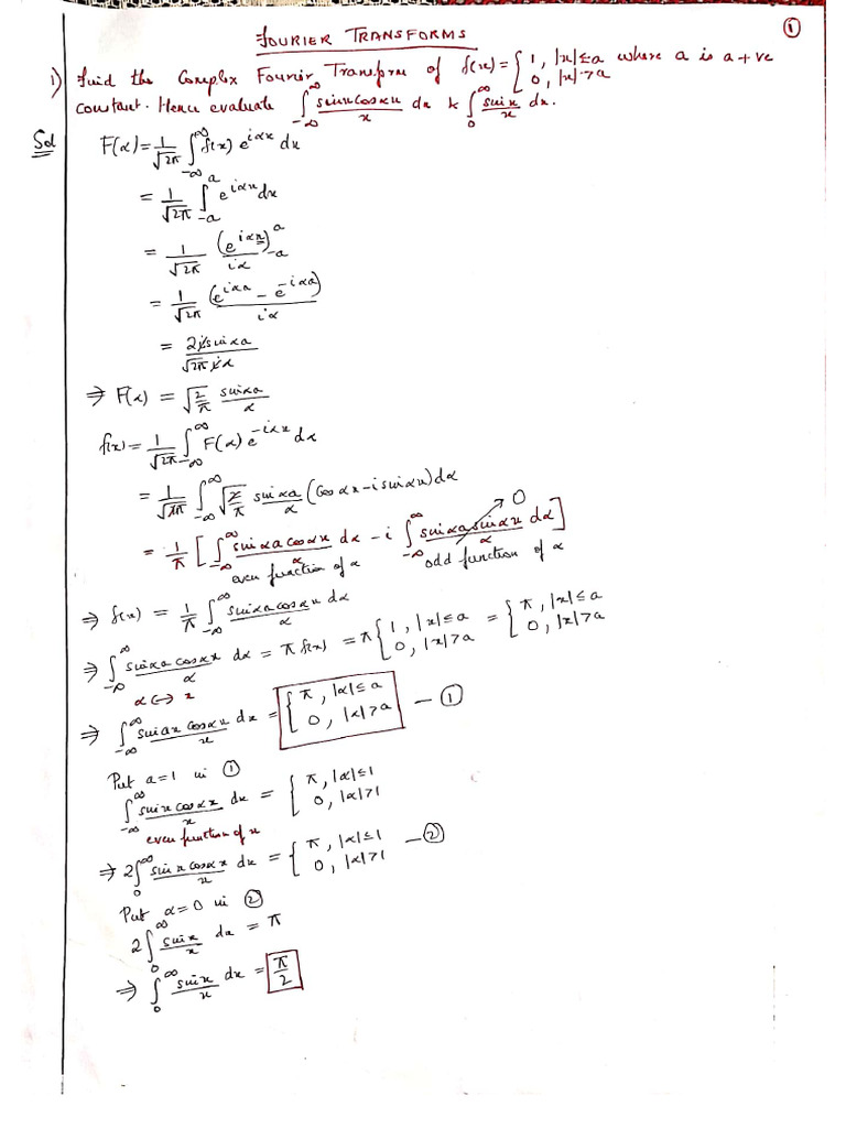 Module 4 Fourier Transform | PDF